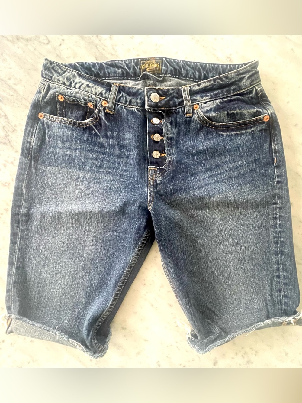 Civilianaire denim shorts